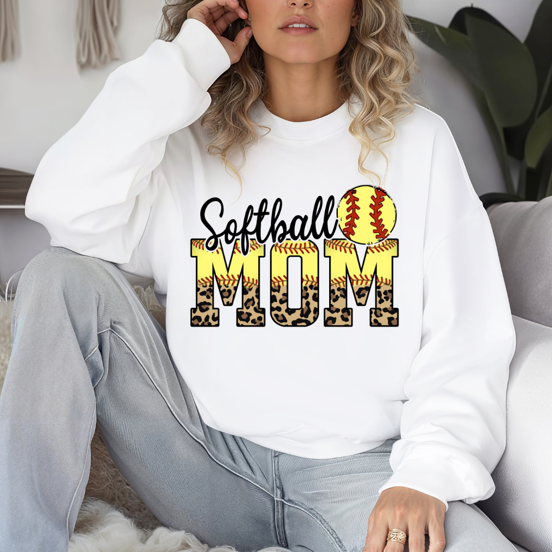 Softball Mom (short sleeve, long sleeve, sweatshirt, hoodie)