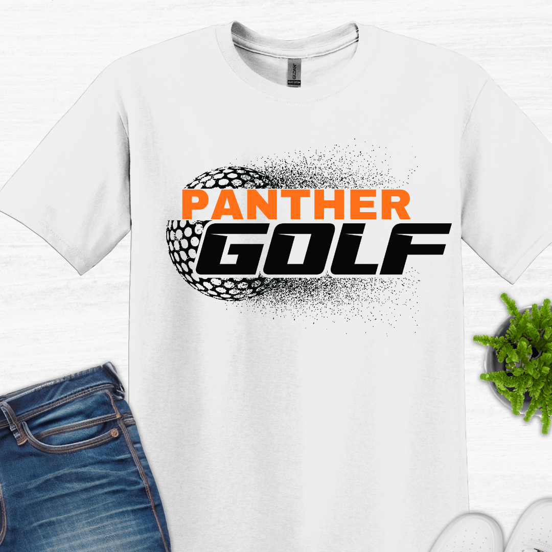 Panther Golf Dot Splatter (short sleeve, long sleeve, sweatshirt, hoodie)