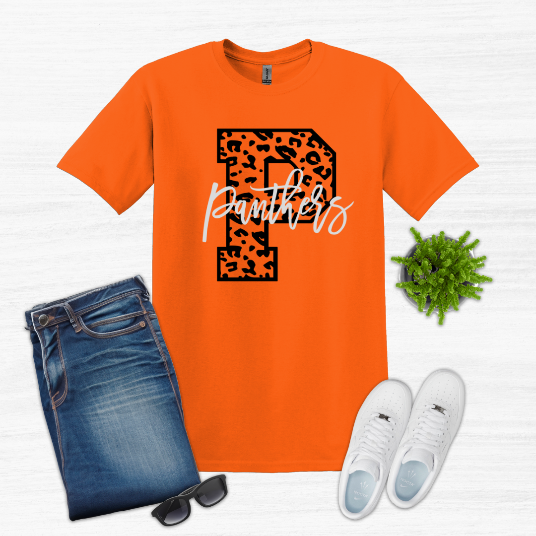 Panthers Varsity P Gildan Short Sleeve (Youth and Adult)