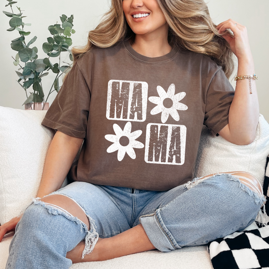 Neutral Mama Floral Shirt