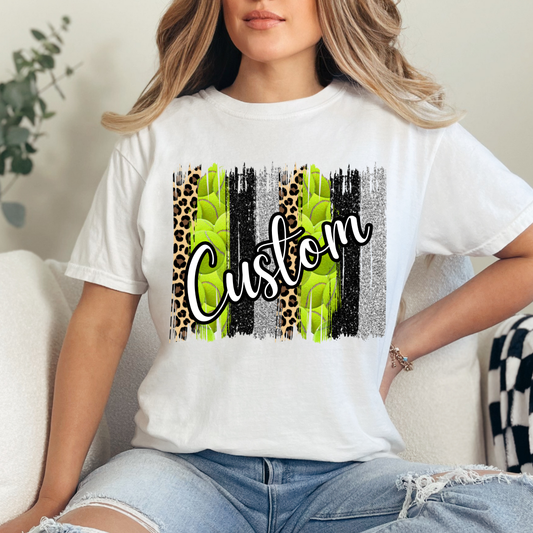 Custom Tennis Spirit Wear (short sleeve, long sleeve, sweatshirt, hoodie)