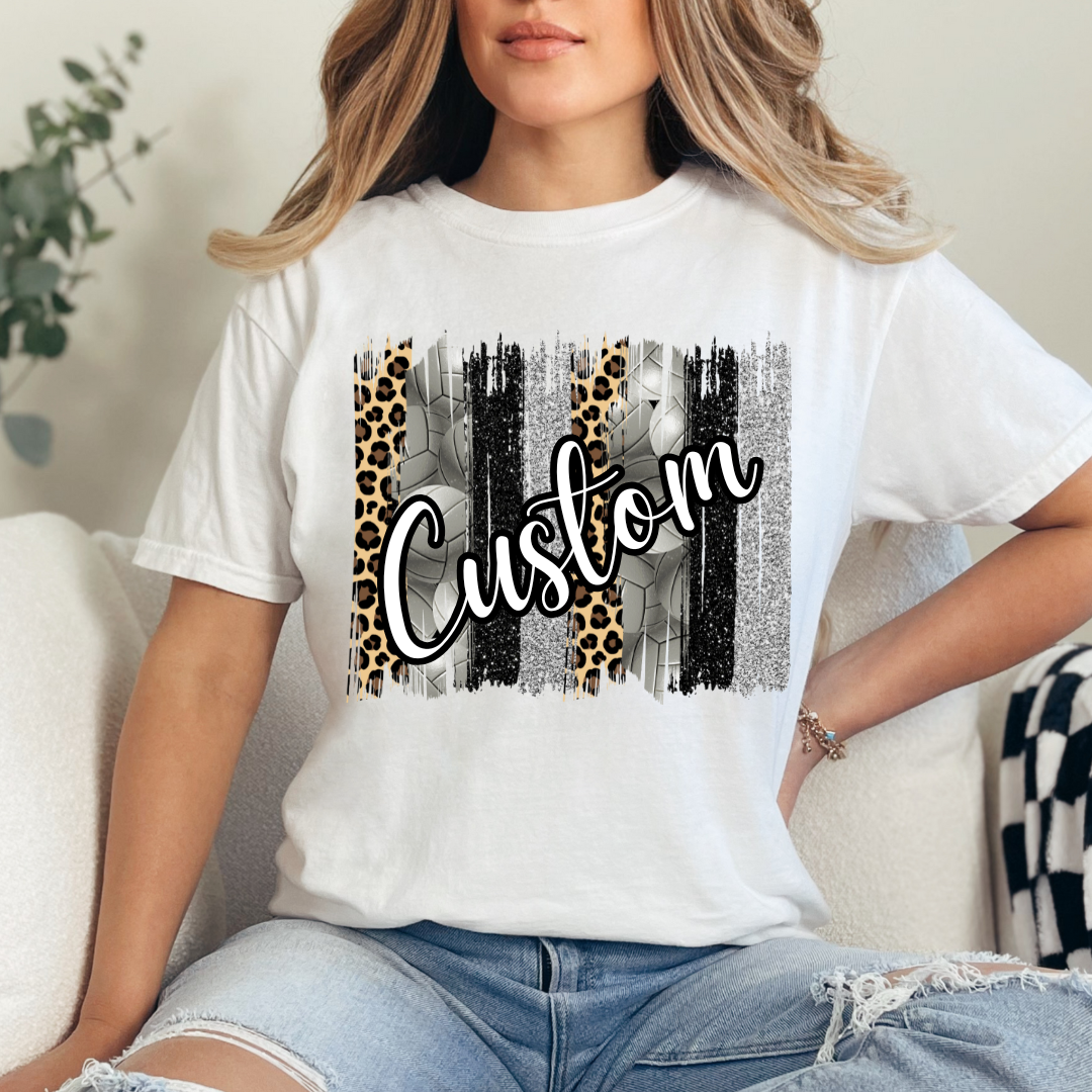 Custom Volleyball Spirit Wear (short sleeve, long sleeve, sweatshirt, hoodie)