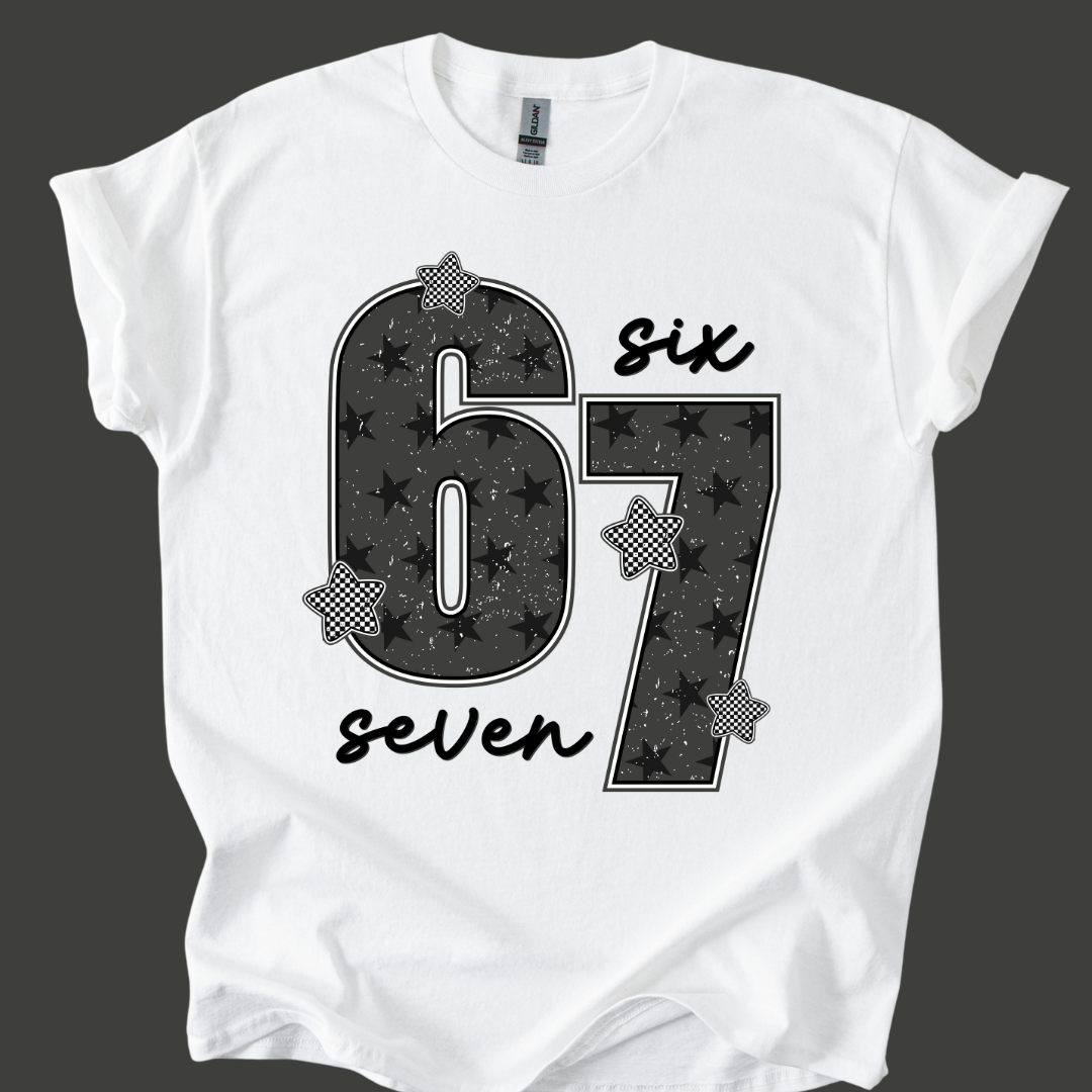 Six Seven Black Star Shirt