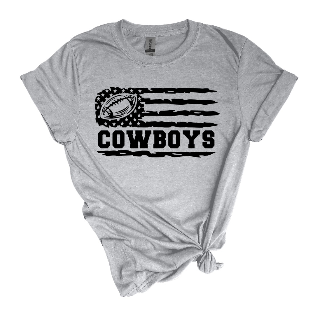 Cowboy Flag Gildan Short Sleeve *3 Color Options*