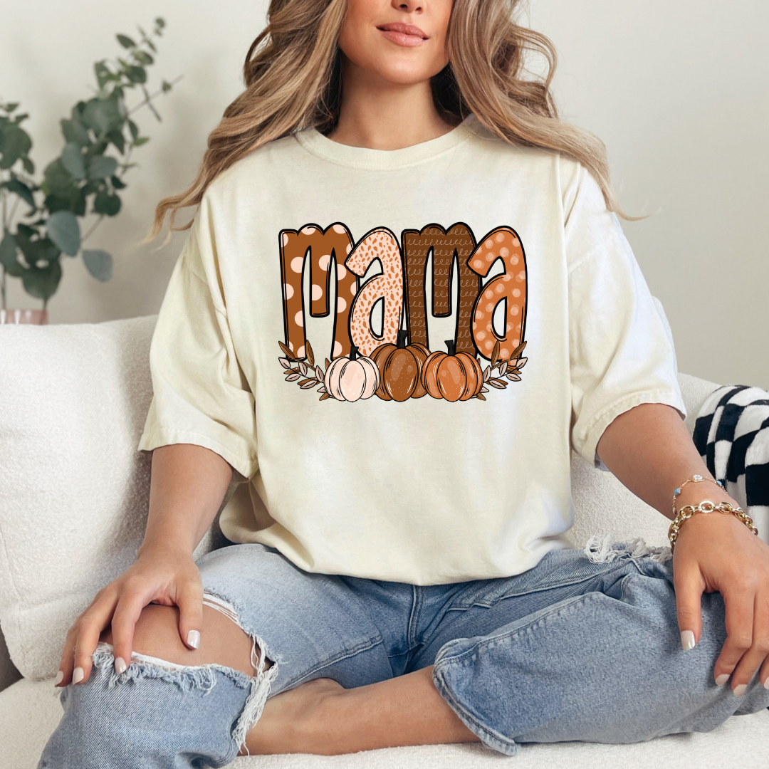 Mama Pumpkin Comfort Color