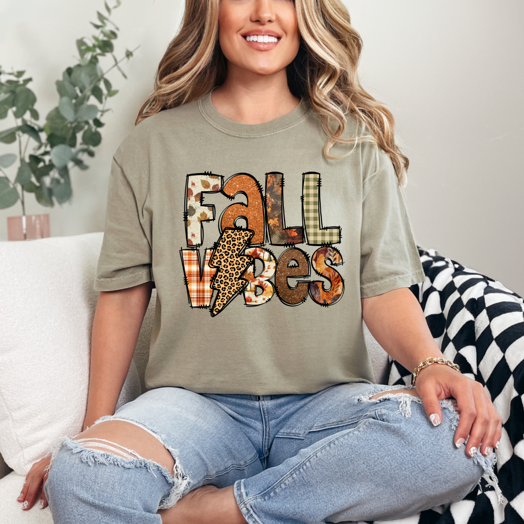 Fall Vibes with Bolt Adult Shirt