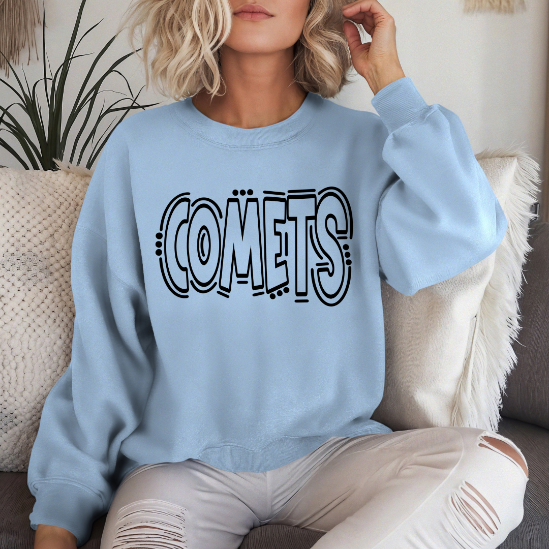 Comets Doodle Sweatshirt (Adult)