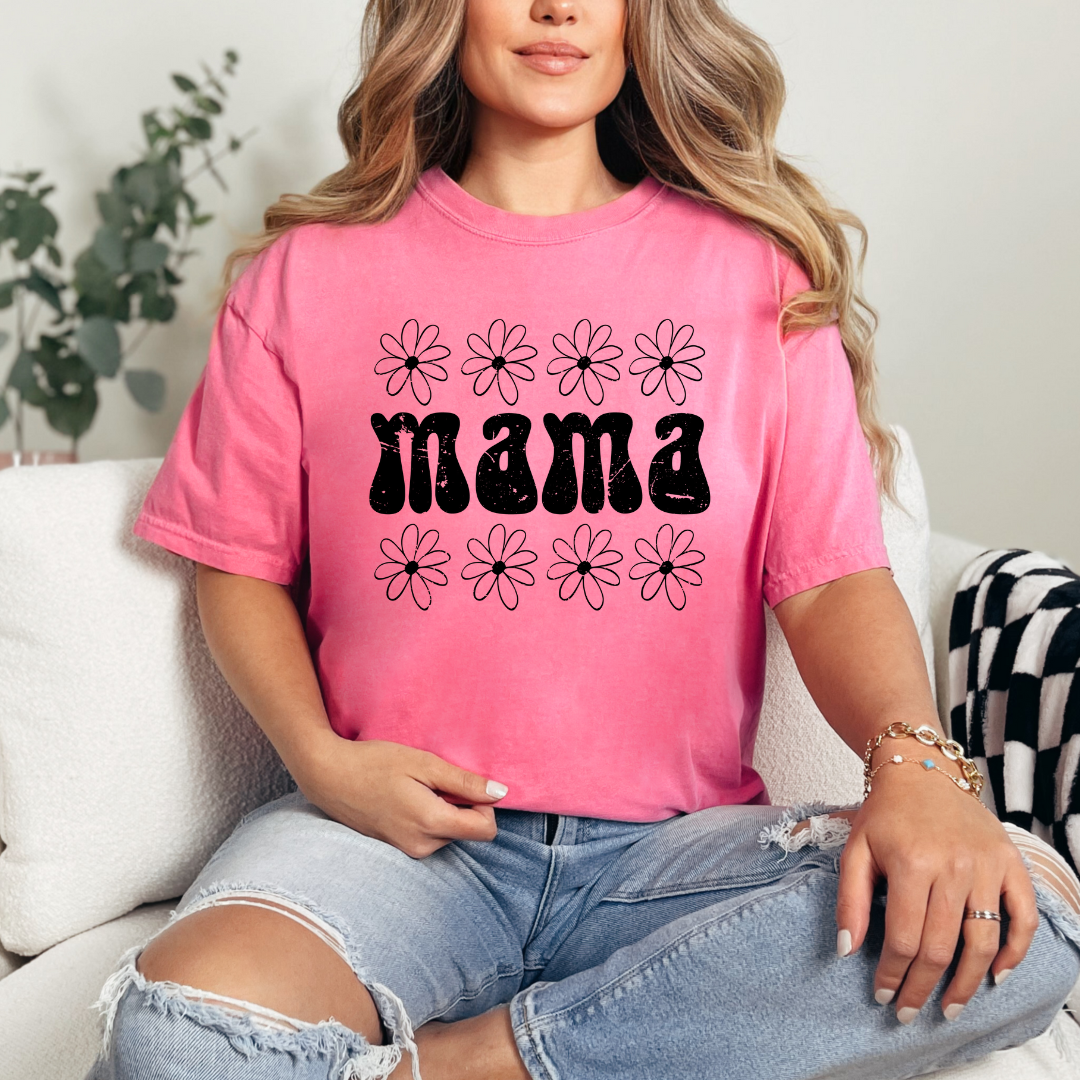 Mama Floral Comfort Color