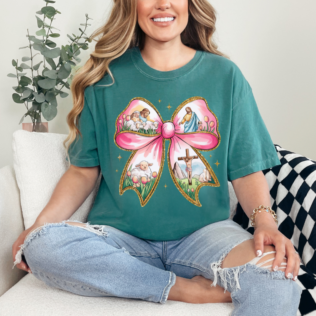 Easter Bow Comfort Color