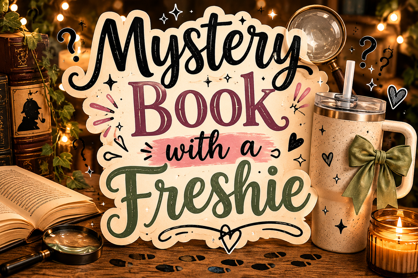 Mystery Book with a Freshie