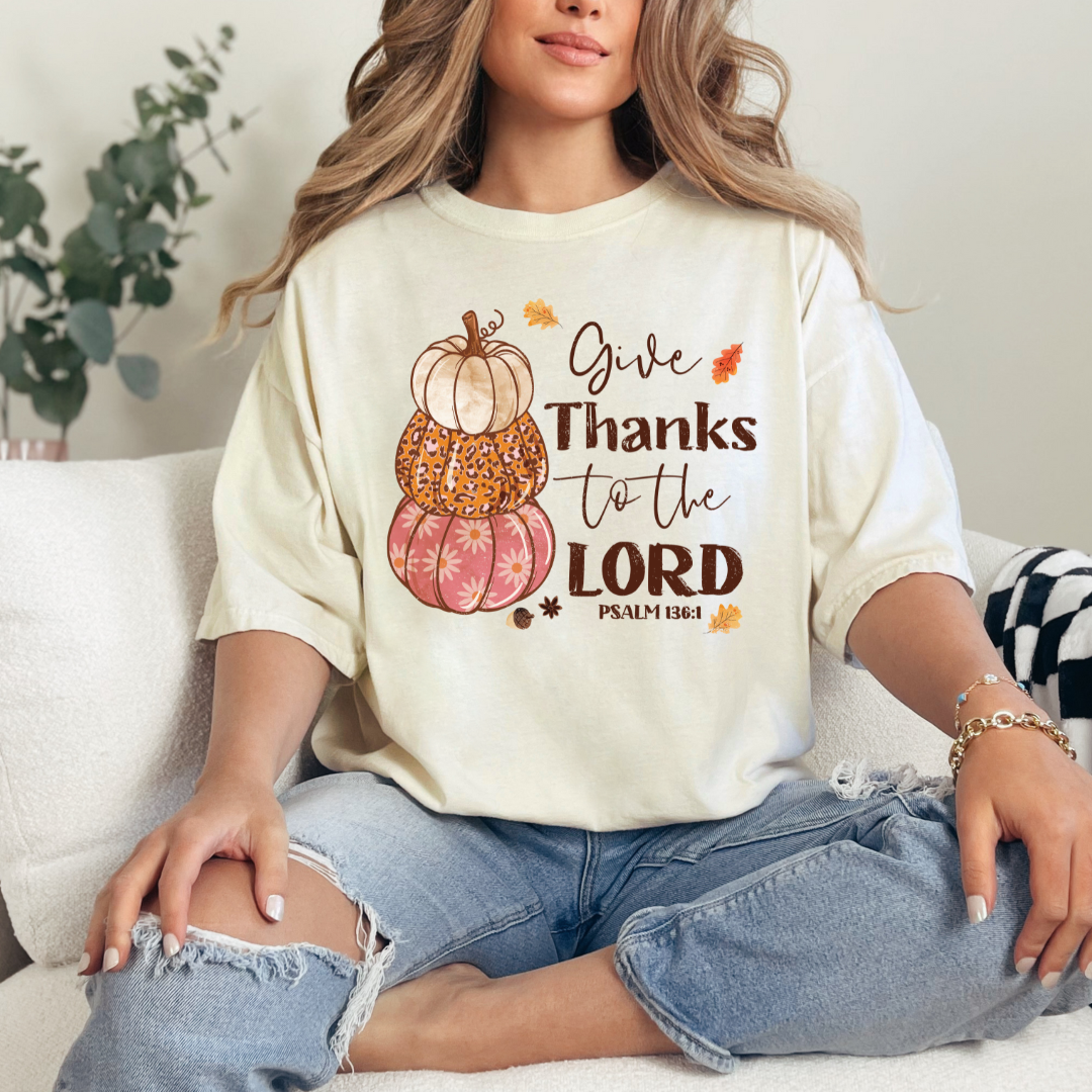 Give Thanks to the Lord Adult Shirt