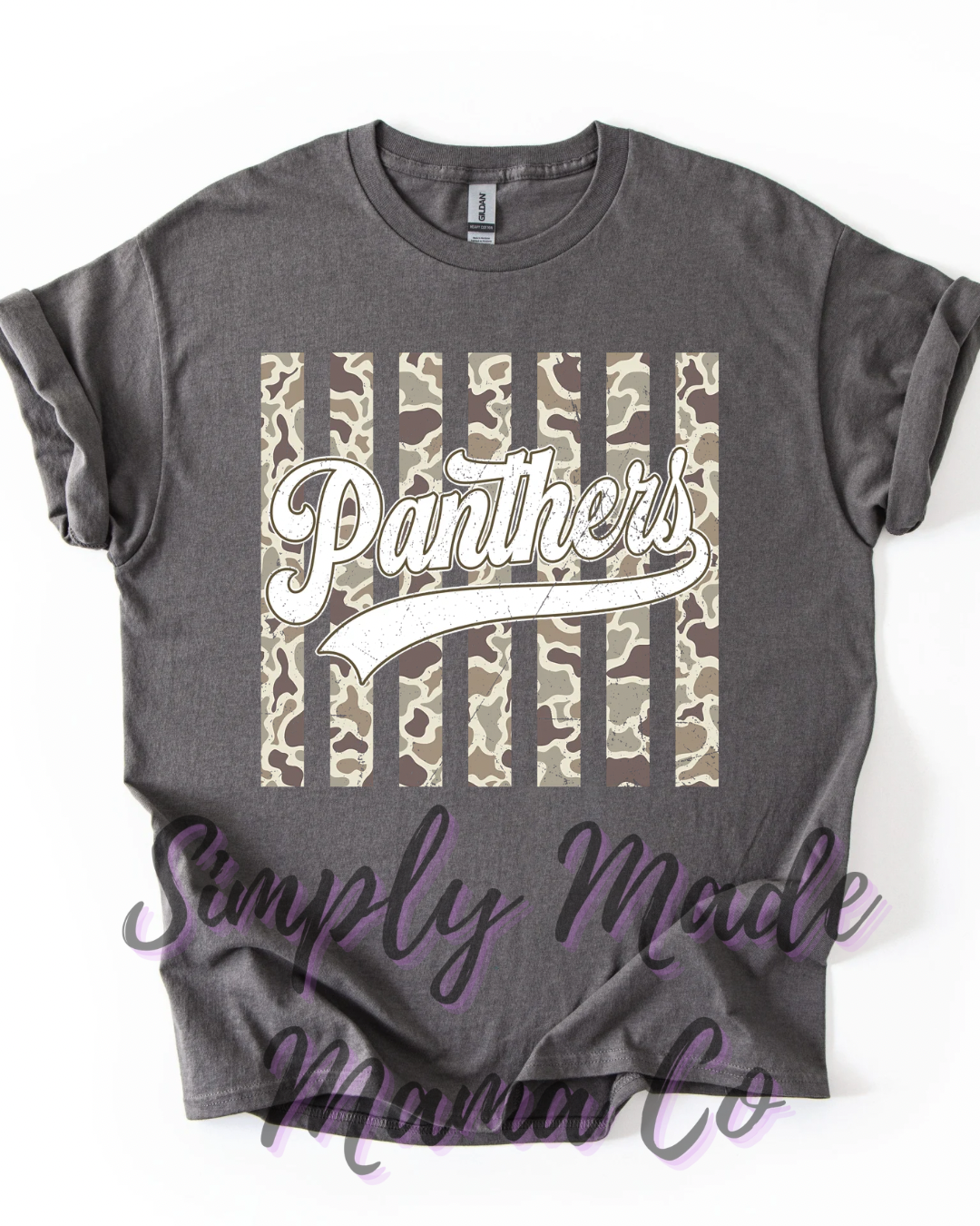 Panthers Camo Stripes (short sleeve, long sleeve, sweatshirt, hoodie)
