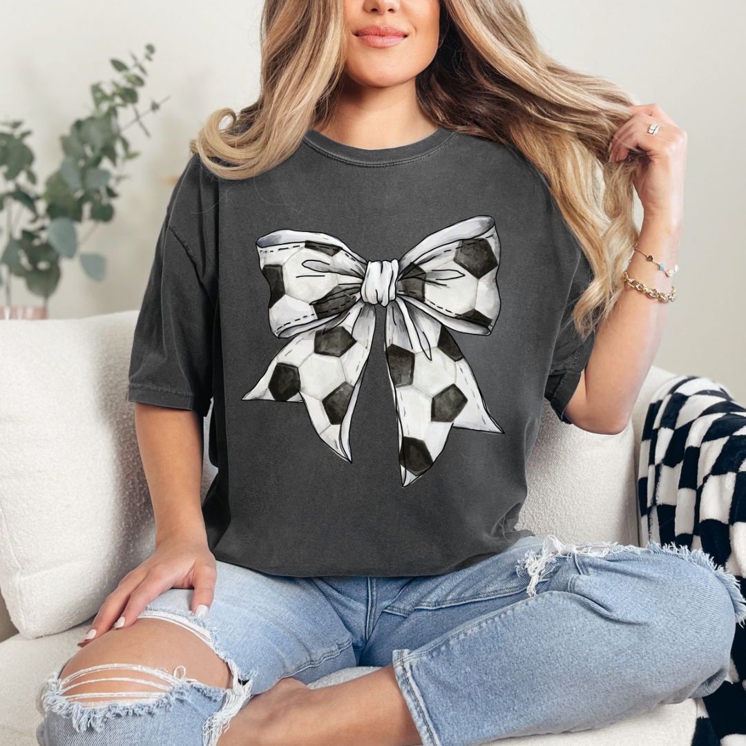Soccer Bow (short sleeve, long sleeve, sweatshirt, hoodie)