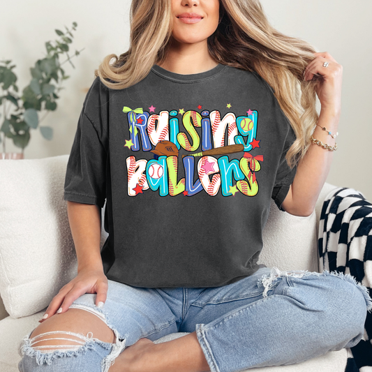 Raising Ballers Neon Comfort Color