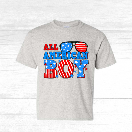 All American Boy Gildan Youth Shirt