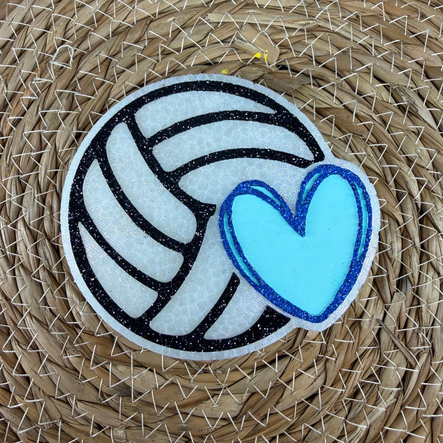 Volleyball Heart Car Freshie- Custom