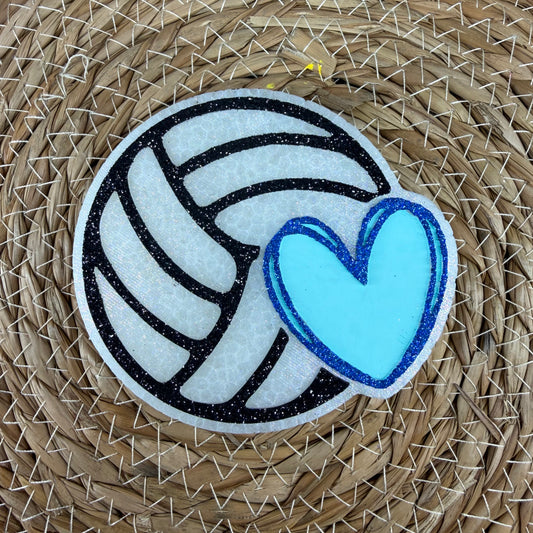 Volleyball Heart Car Freshie- Custom