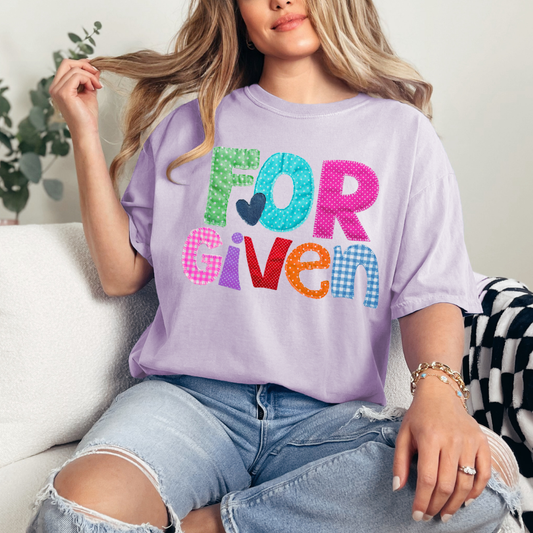 Forgiven Patchwork Comfort Color