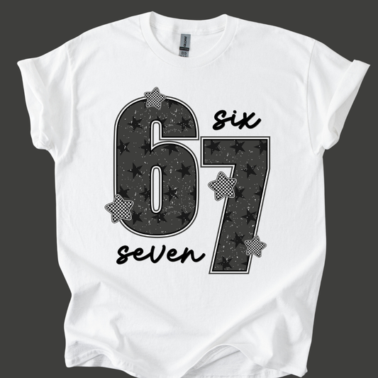 Six Seven Black Star Shirt