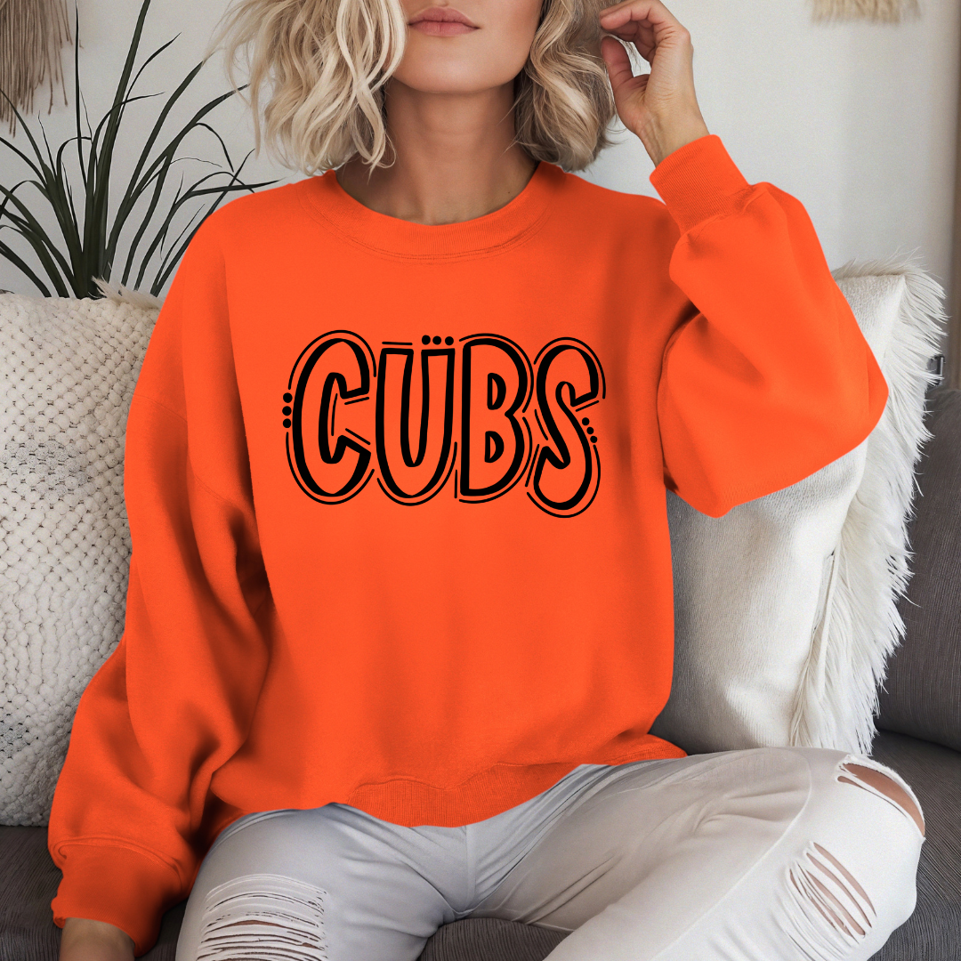 Cubs Doodle Sweatshirt (Adult)