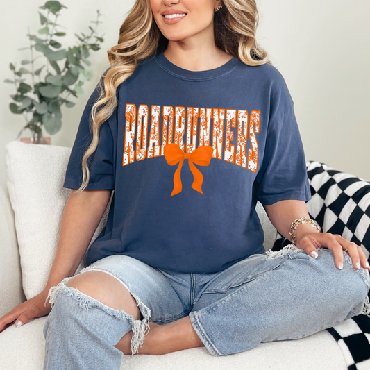 Roadrunners Floral Bow Shirt