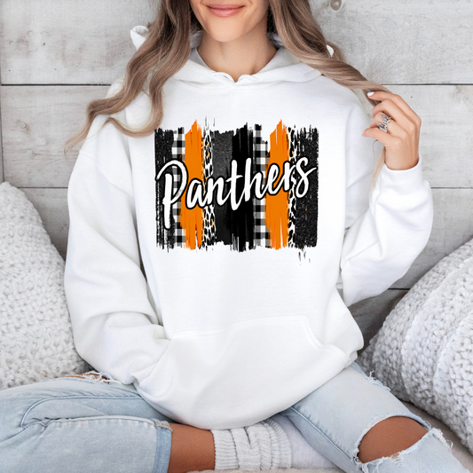 Panthers Checkered Hoodie (Youth and Adult)