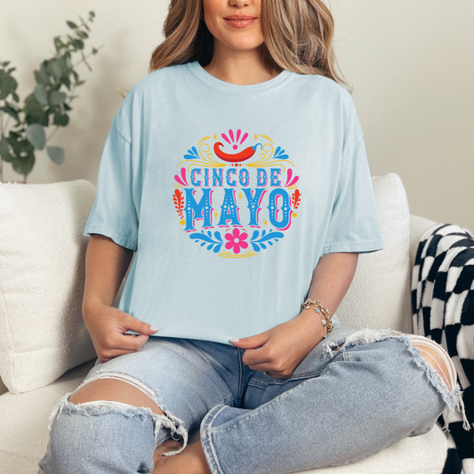 Cinco De Mayo Blue Comfort Color