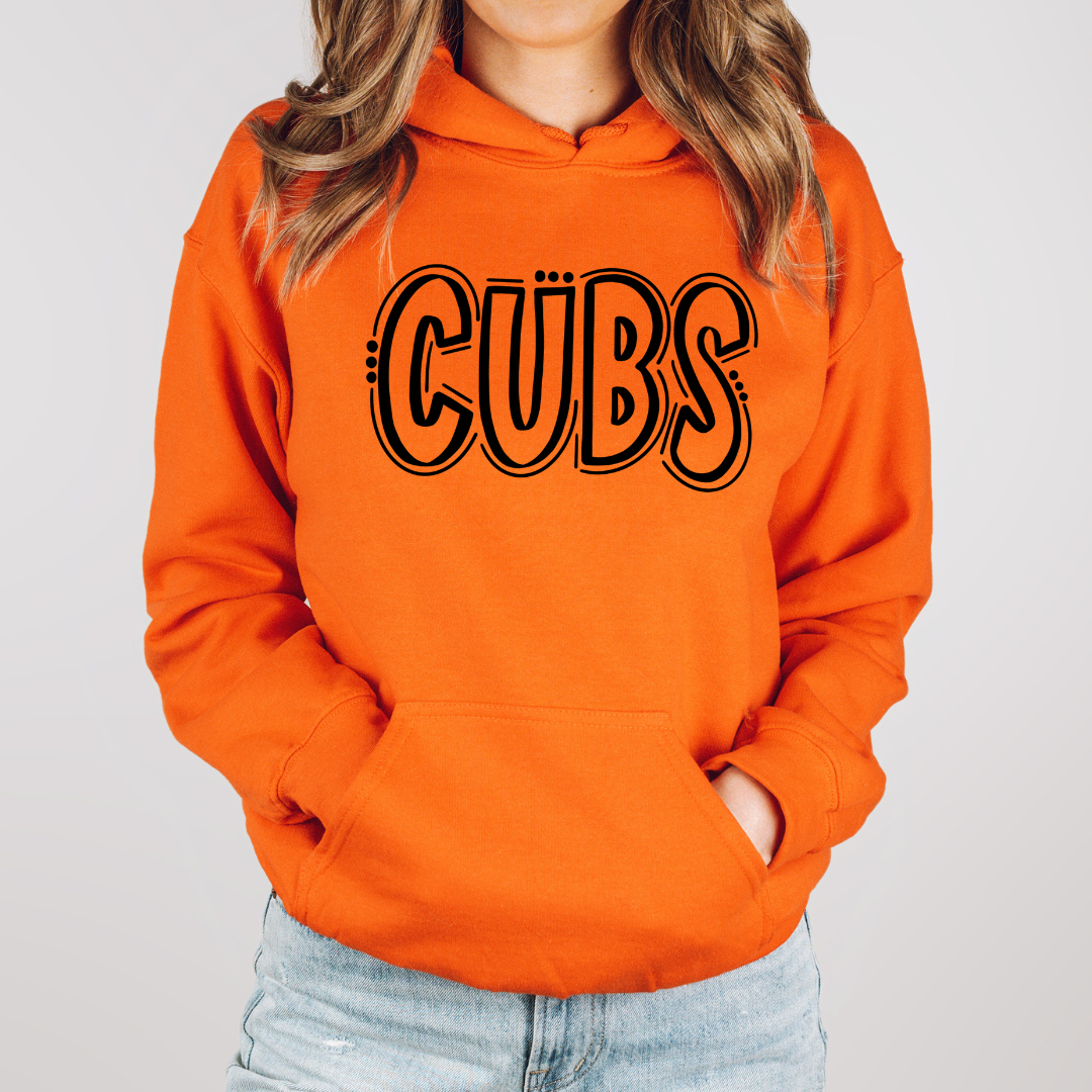 Cubs Doodle Hoodie (Youth and Adult)