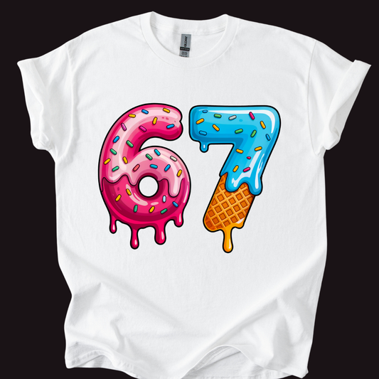 Six Seven Ice Cream Cone Shirt