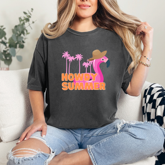 Exclusive Howdy Summer Comfort Color Shirt