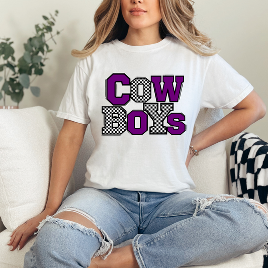 Cowboys Block Letter (short sleeve, long sleeve, sweatshirt, hoodie)
