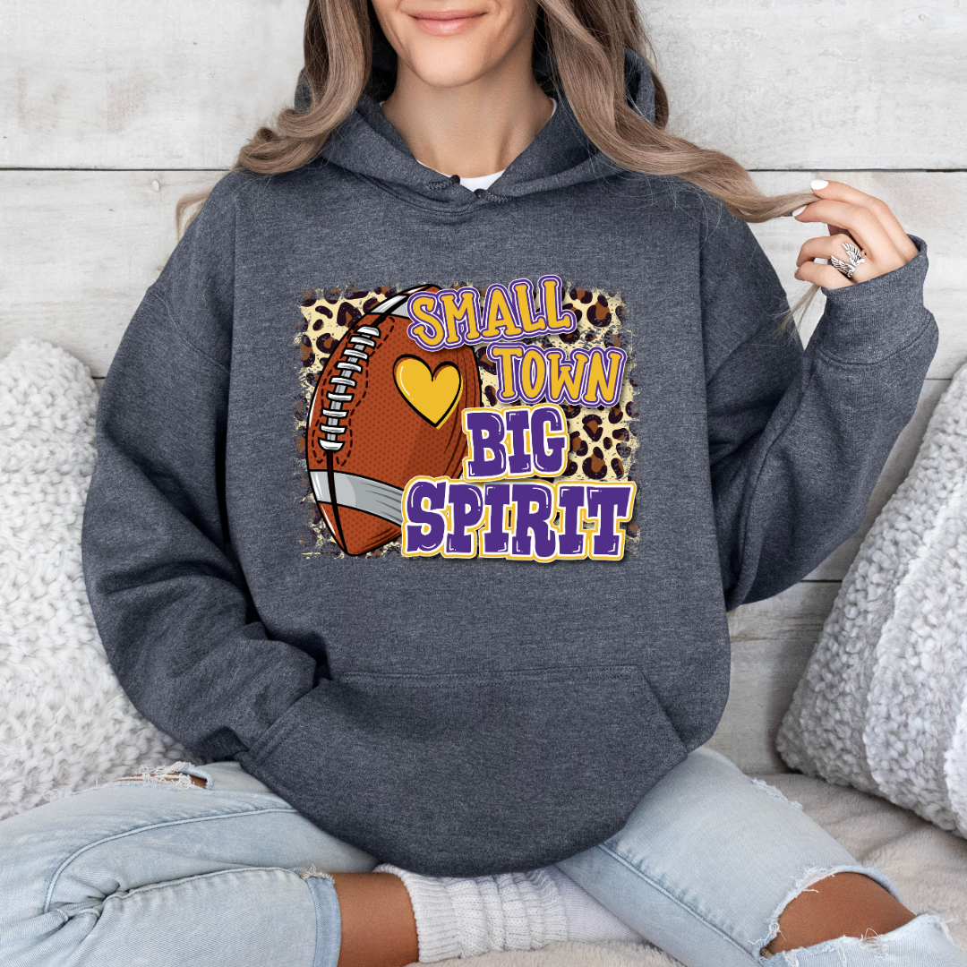 Small Town Big Spirit Hoodie (Youth and Adult)