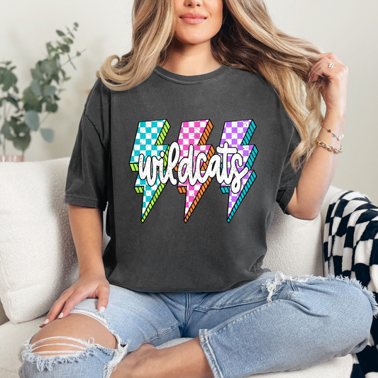 Wildcats Lightning Bolt (short sleeve, long sleeve, sweatshirt, hoodie)