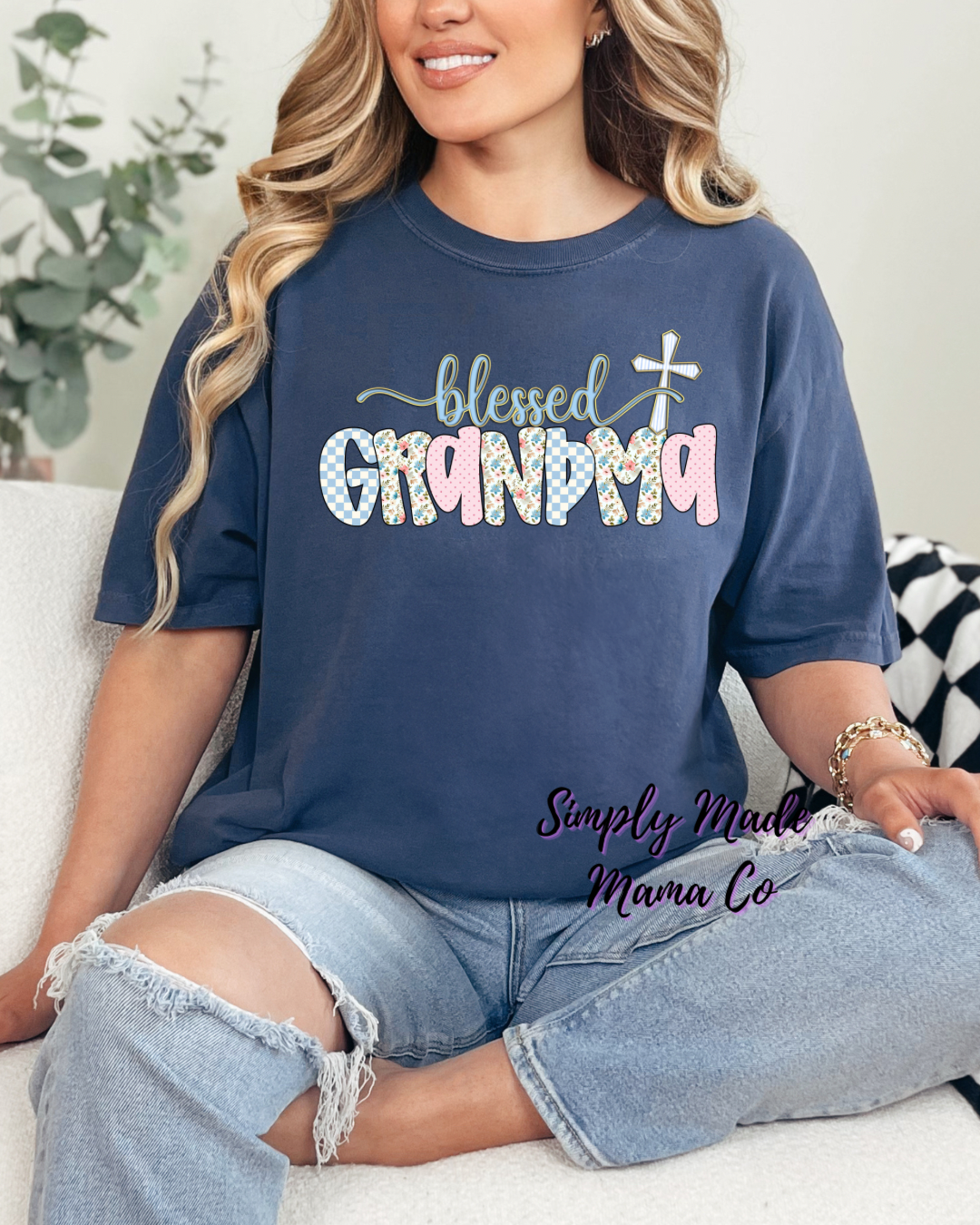 Blessed Grandma Comfort Color
