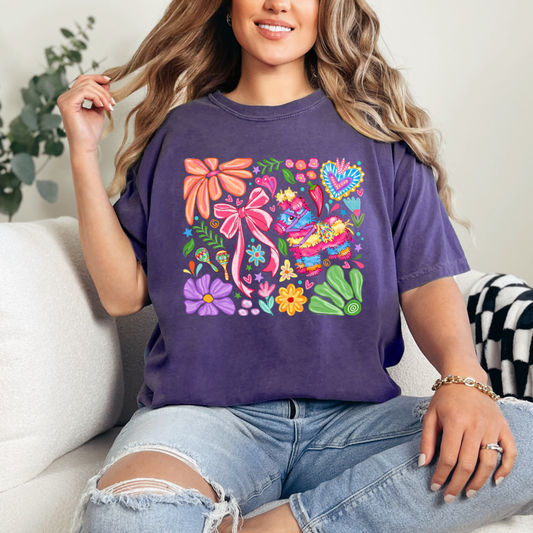 Piñata Floral Collage Comfort Color