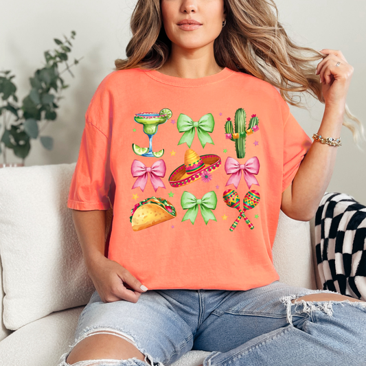 Bows and All Things Fiesta Comfort Color