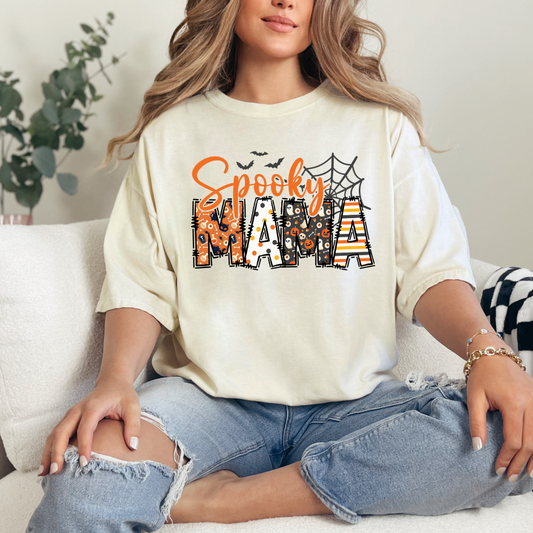 Spooky Mama Adult Shirt