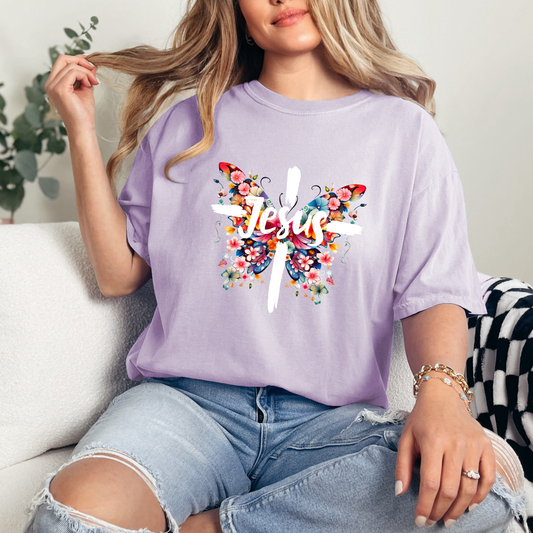 Butterfly Jesus Shirt