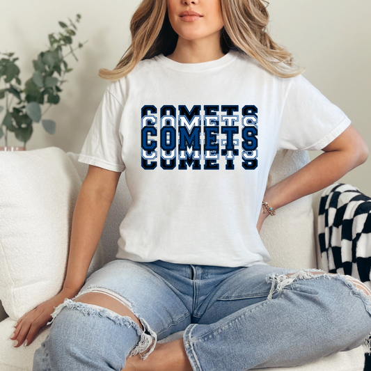 Comets Spirit Shirt - ADULT Comfort Color