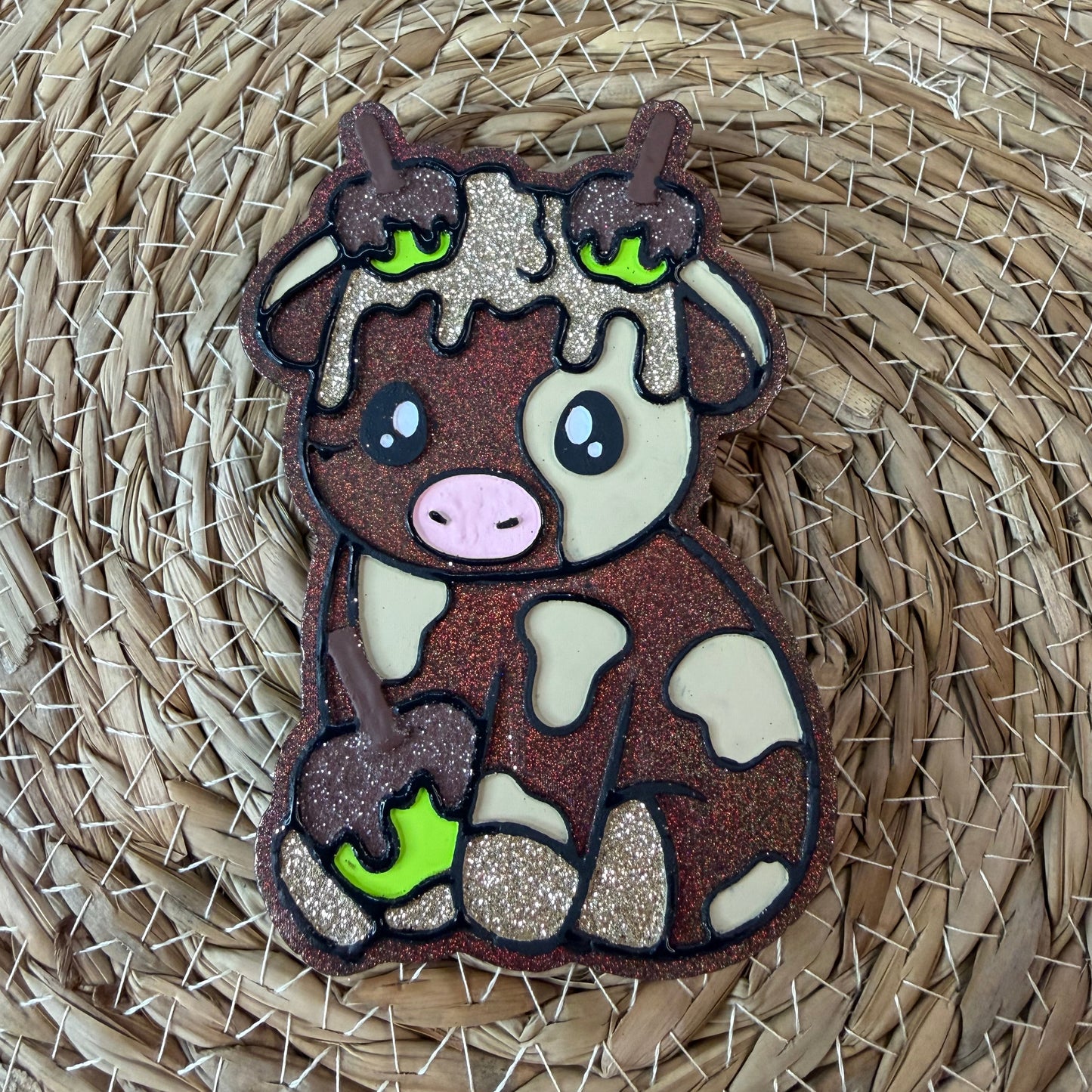 Carmel Apple Cow Car Freshie- Custom *Seasonal*