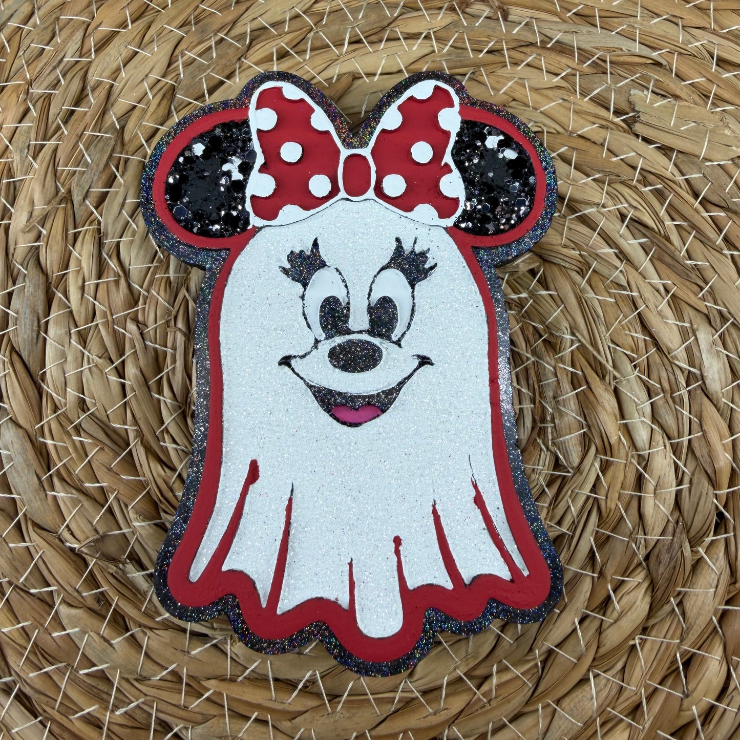 Minnie Mouse Ghost Car Freshie- Custom *Seasonal*