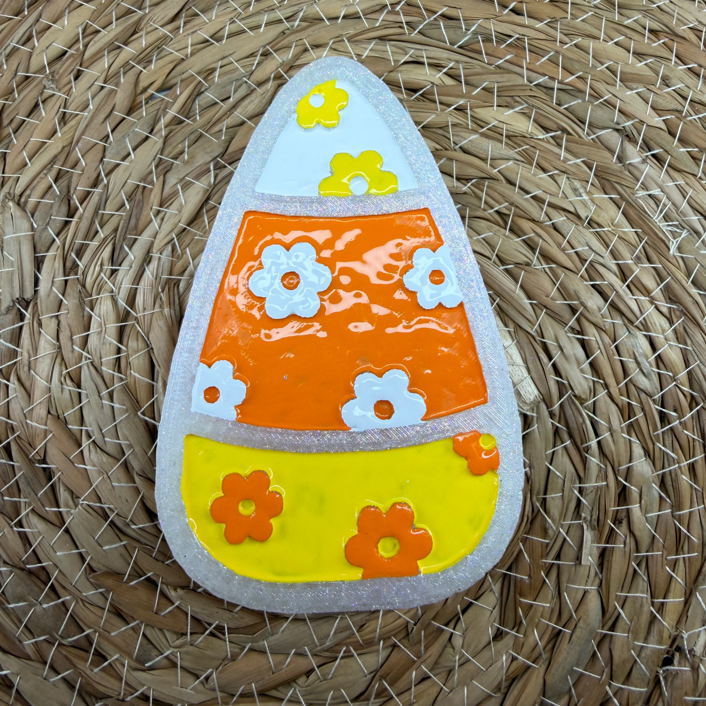 Floral Candy Corn Car Freshie- Custom *Seasonal*