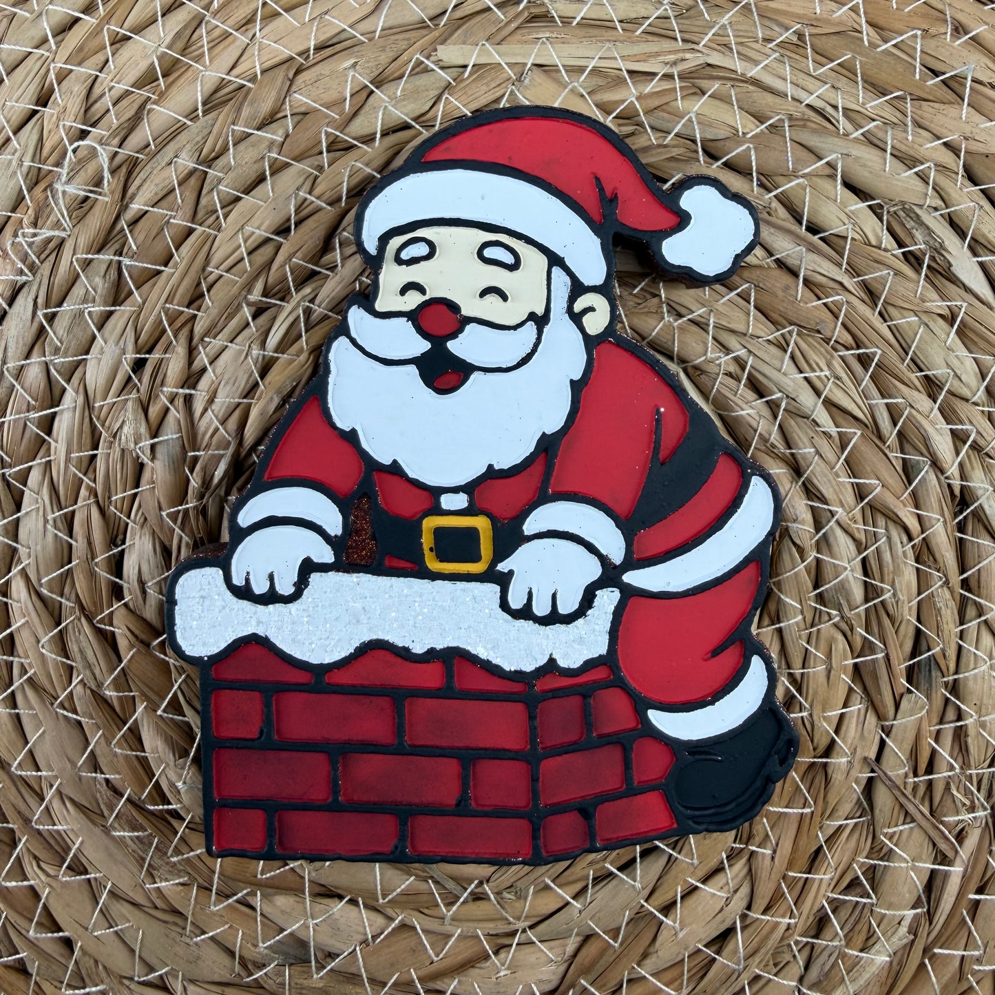 Santa Chimney Car Freshie- Custom