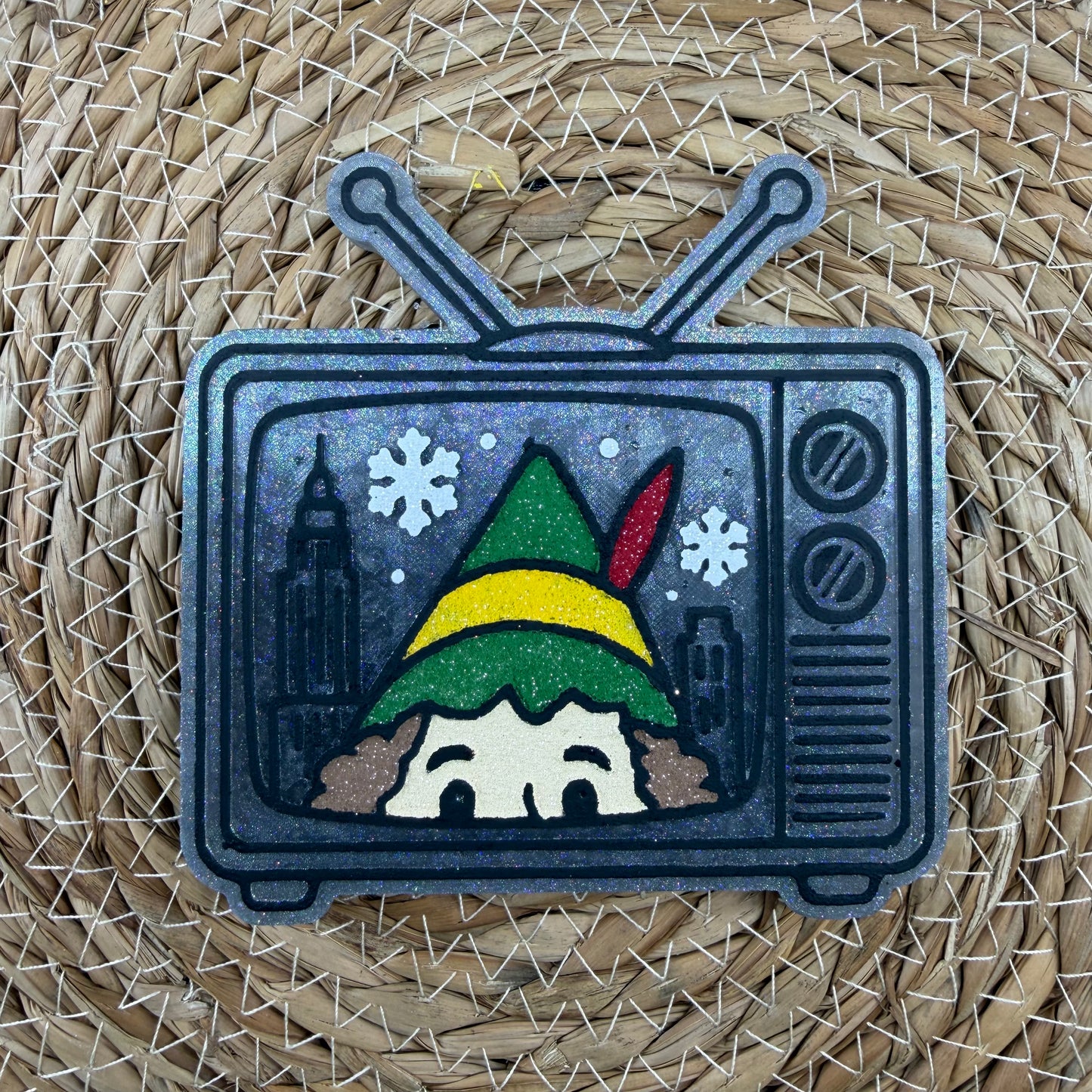 Christmas Movie TV Car Freshie- Custom