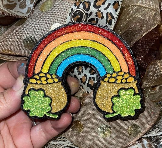 Pot of Gold Rainbow Car Freshie