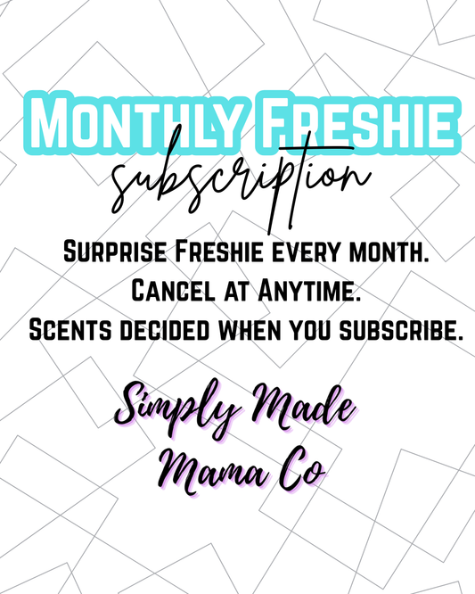 Monthly Surprise Freshie Subscription *READ DESCRIPTION*