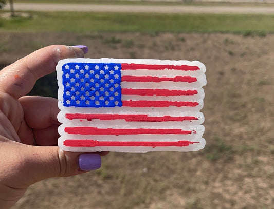 American Flag Car Freshie