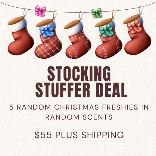 Christmas Freshie Stocking Stuffers