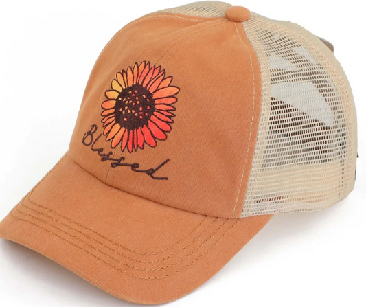 Blessed Sunflower Cap