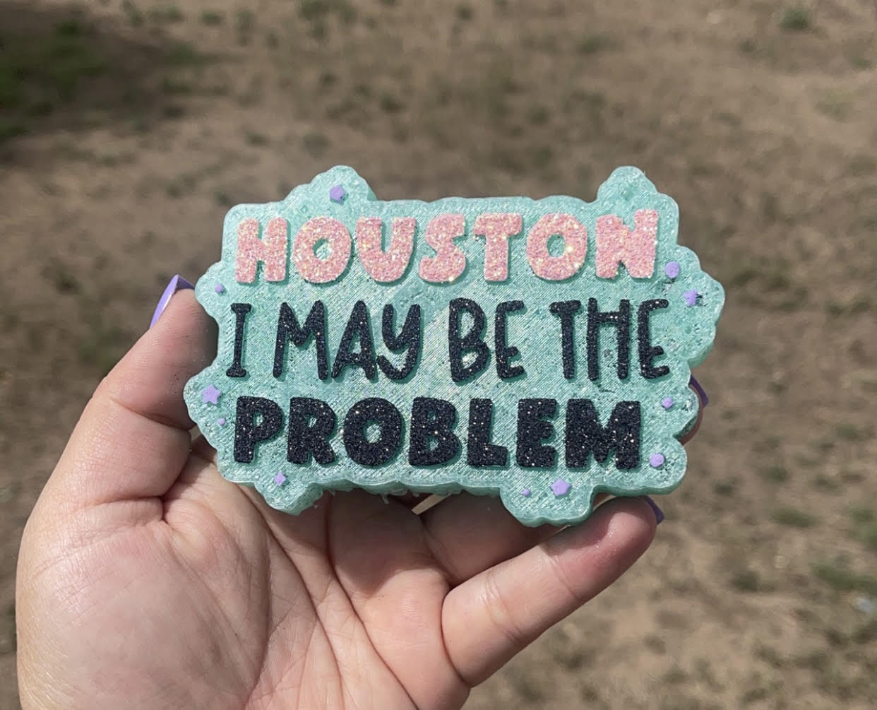 Houston I May Be The Problem Car Freshie